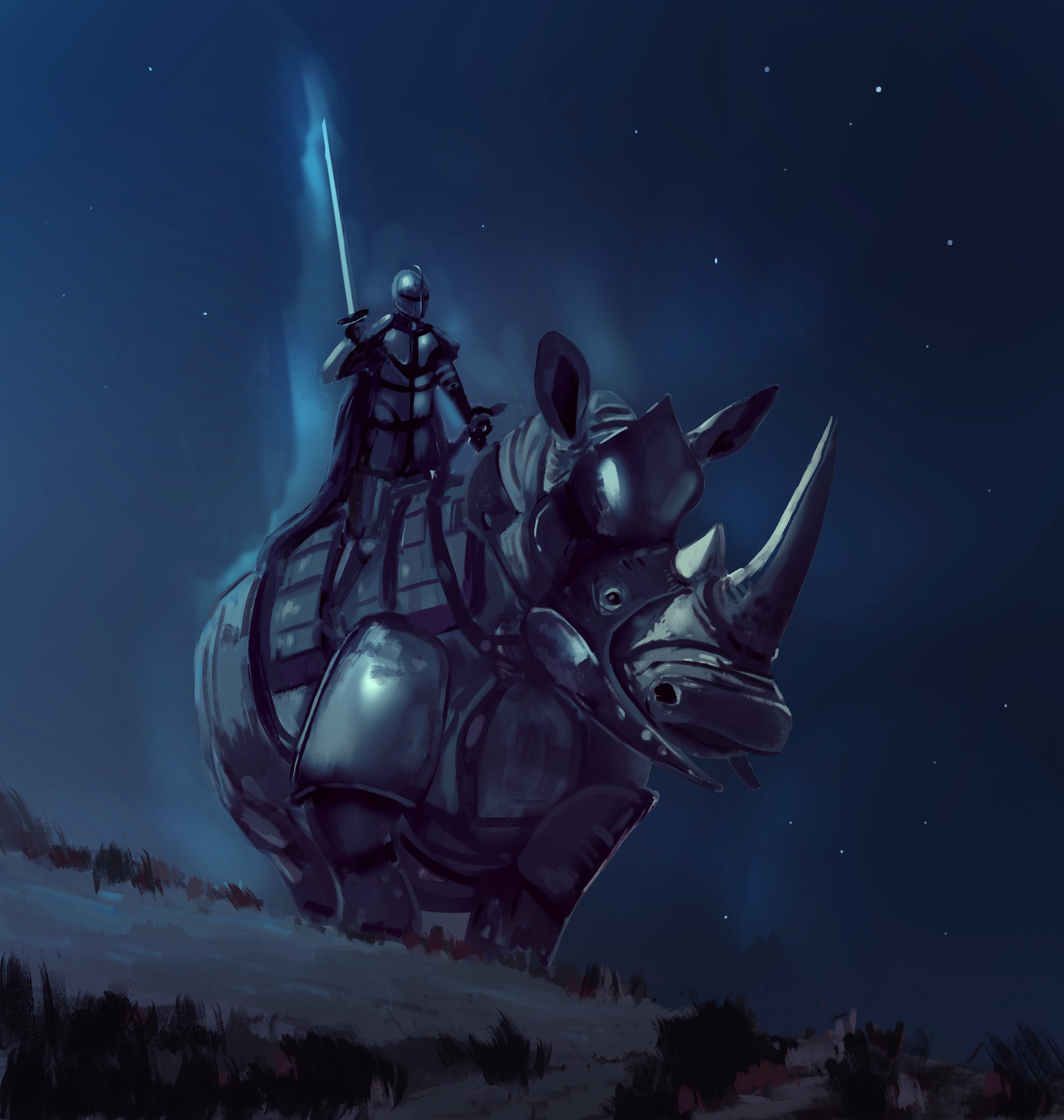 Fantasy character illustration