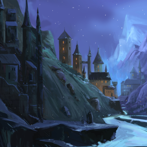 Fantasy Illustration - Castles